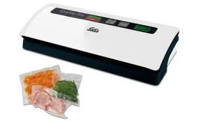 SOLIS EasyVac Pro Farbe weiß Vollautomatisches Vakuumier-System für trockene und feuchte Lebensmittel.