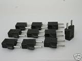 EU-PLUG (10 pack): i.Trek 10 Pack European Travel Power Adapter Adaptor Converter Plug