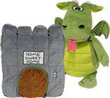 Happy Nappers Castle to Dragon 21" Plush Pillow Play Pal Pets