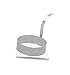 Funnel Cake Mold Ring, lift-off style, 8'' - Sells As: 1 Each