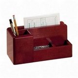 Wood Tones Wood Series Desktop Organizer, Mahogany ELD23286