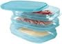 Fridge Stackables Tupperware in Tropical Water Blue