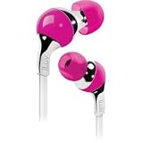 iLuv iEP313PNK Ergonomic and Comfort Flat-Wire Earphones (Pink)