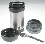 Thermos Stainless Food Jar W/ Folding Spoon 16oz
