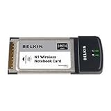Belkin N1 Wireless ExpressCard - Network adapter - ExpressCard/34 - 802.11b, 802.11g, 802.11n (draft)