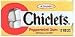Cadbury Adams, Chiclets Gum Peppermint 12 ea X 20Packs