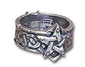Celtic Theurgy-Ring - Alchemy Gothic Pewter Ring
