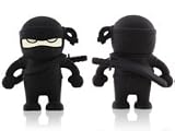 Produkt-Bild: Bone Ninja Figur 4GB USB-Stick USB 2.0 schwarz