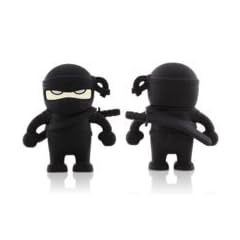 Bone Ninja Figur 4GB USB-Stick USB 2.0 schwarz