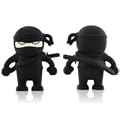 Bone Ninja Figur 4GB USB-Stick USB 2.0 schwarz