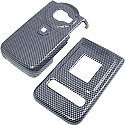 PCMICROSTORE Brand Nokia N75 Snap-On Cabon Fiber Style Case Cover