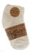 Maggie's Anklets for Kids are a beautiful Organic Cotton basic sock. Great worn cuffed or rolled up. The Athletic Socks for Kids are a soft Organic Cotton "footie" style with cushioned bottom to soothe little soles on the go, go, go. UPC: 760702580025 Front Label Panel: Maggie's Functional Organics Since 1992 Made With Organic Fiber Recycled Paper 2 Pr Athletic Toddler Socks White Instructions: Machine Wash Warm Tumble Dry Low Do Not Bleach Use Eco Friendly Detergent Ingredients: 75% Organic Cotton 22% Nylong 3% Elastic Supplemental Facts: None Given.