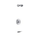 1.1557.005 Mira Gem 88 BIR (Built in Rigid) Mixer Shower in All Chrome