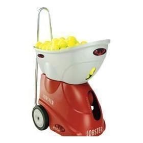 Lobster Sports Elite 2 Portable Tennis Ball Machine (21x14x 20- Inch)