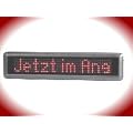 Laufschrift 'NEWSTICKER' mit 350 LED's - Als plakative Werbema�nahme oder Newsticker - mit internem Speicher!