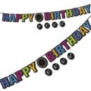 One More Candle Letter Banner with Stickers