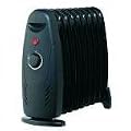 900W Black Oil Filled Radiator