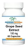 Grape Seed Extract 100 mg, 60 Capsules - Endorsed by Dr. Ray Sahelian, M.D.