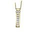10K Yellow Gold Diamond Pendant