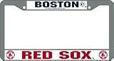 Boston Red Sox Chrome License Plate Frame