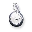 Sterling Silver Basketball Charm