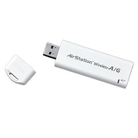 BUFFALO USB2.0用 無線子機 AirStation 11a/g/b W56対応 KEY型 WLI-UC-AG