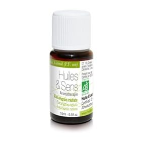 Huiles & Sens - huile essentielle eucalyptus radiata (bio) - 5 ml
