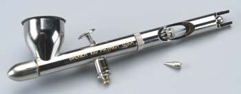 Patriot 105 Gravity Feed Detail Airbrush
