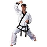 ProForce 14oz Heavy Weight Tang Soo Do Uniform - Black - Size 4.5