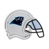 Carolina Panthers Neon Football Helmet - Super Bowl Neon Lamp by Extreme Sports Neons