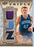 2008 Upper Deck Authentic Andrei Kirilenko Triple Game-Worn Jersey Card