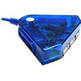 Brand New Dual Controller CONVERTER From PS/PSX/PS2 To PC USB & HUB by PG Trading Cover