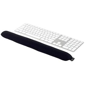 Allsop Comfortbead Wrist Rest - Keyboard wrist rest - black by Allsop