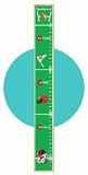 Georgia Bulldogs Baby/Child Wooden Growth Progress Chart - NCAA College Athletics