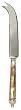 Decorative Cheese Knife with Mother of Pearl Handle Set / 2