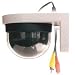 Clover DB330 Black and White Wall Mount Dome Camera, 1/3