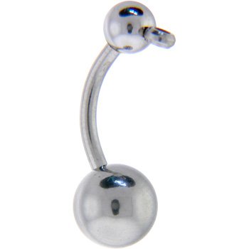 TOP MOUNT Surgical Steel ADD ON CHARM Belly Ring