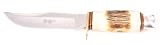 New 10 inch Bone Handle Hunting Fixed Blade Knife