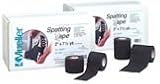 Mueller Spatting Tape 2Ó Black - 24 - 7.5 yd. rolls, stretched - Lightweight elastic adhesive tape