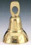 Dozen 2" brass liberty bell - 13975A
