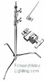 Avenger A225SK4 A225S 40-Inch Turtle Century Stands D200 Grip Heads and D520L 40-Inch Extension Arms - Pack of 4 (Chrome)