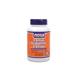 Now Foods, Acidophilus and Bifidus 8 Billion