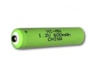 Evergreen AAA Rechargeable Battery 600mAh NiMH 1.2V Consumer Button Top