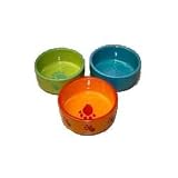 Katzen-Keramiknapf Set - 3-teilig - 11,5 cm