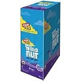 Clif Kids Twist Fruit - Grape Flavor, 6-Count (Pack of 3)