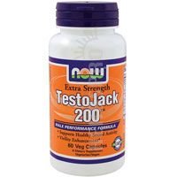 NOW Foods - Testo Jack 200(Tm) 60 Vcaps (Pack of 2)