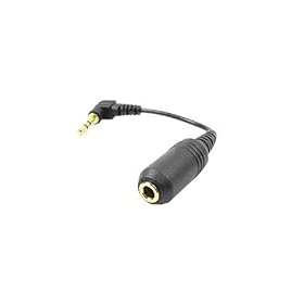 Seidio Audio Adaptor (2.5mm Male Jack to 3.5mm Female Adaptor) for Palm Treo 700, 680, 650, and Centro