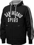 San Antonio Spurs Black Adidas Springfield Originals Full-zip Hooded Fleece Sweatshirt
