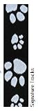 PoochieBells Dog Potty Training Doorbell, Signature Paw Print