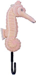 2 SEA HORSE seahorse WALL Hooks tropical home decor 2 Image 2 SEA HORSE seahorse WALL Hooks tropical home decor 2